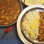 VEGETARIAN COCONUT CHICKPEA CURRY