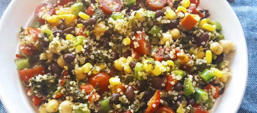 Garden Vegetable Quinoa Salad