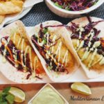 Cod Fish Tacos with Avocado Lime Sauce
