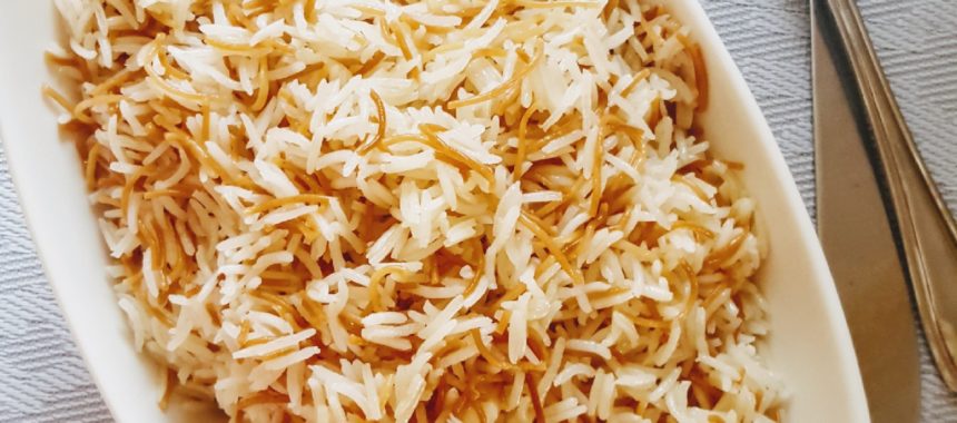 Lebanese Riz (Rice with Vermicelli)