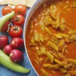 Loubyeh b’zeit (Vegetarian Green Bean Stew)